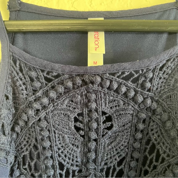 EUC Cute Xhilaration blue women's dress size medium - Picture 4 of 9